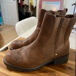 Clarks Brown Mid Boots